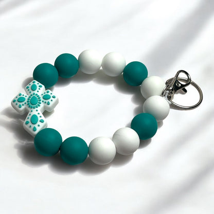 Beaded Wristlet Keychains – Stylish & Functional Key Holder for Women