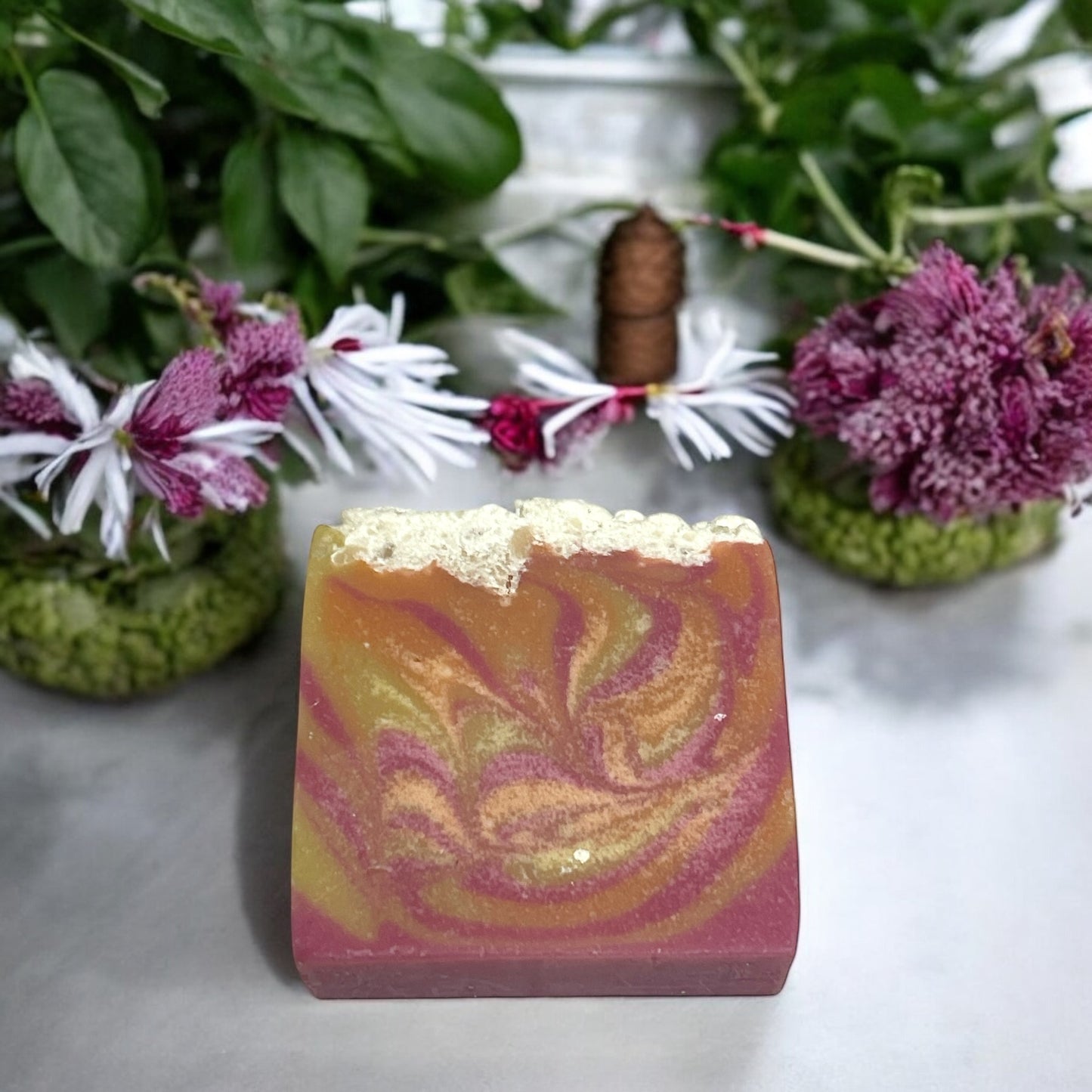 Handmade Soap with Hawaiian Paradise Fragrance – Tropical Scent, Natural & Moisturizing