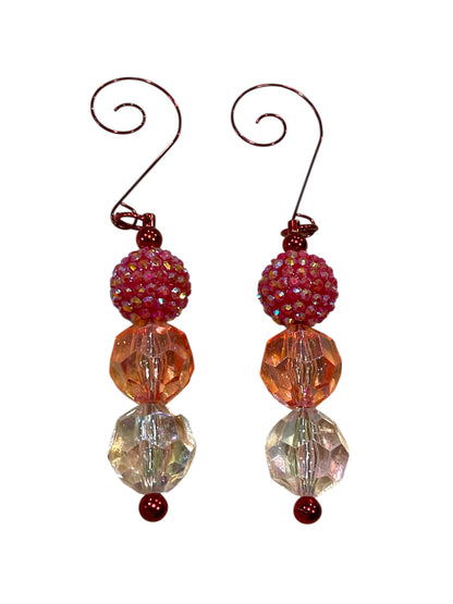 Beaded Ornament - Unique Holiday Decoration