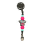 Healthcare Worker Badge Holder - Stylish Retractable ID Reel for Medical Professionals