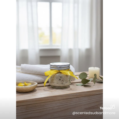 Refreshing Citrus Bath Soak – Invigorating Bath Salts for Relaxation - 8oz