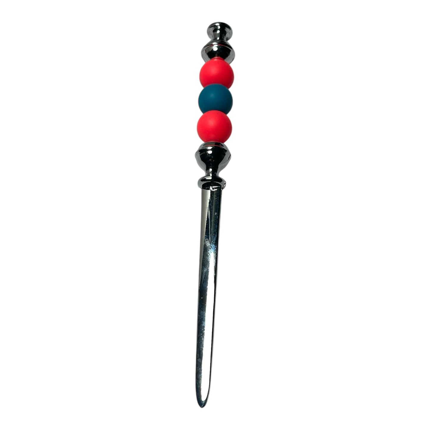 Handcrafted Beaded Letter Opener - Stylish Beaded Design for Office or Desk