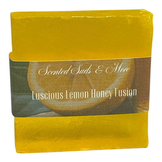 Luscious Lemon Honey Fusion – Handmade Soap with Bright & Sweet Citrus Bliss
