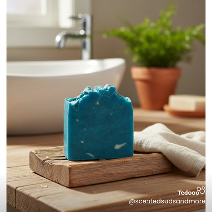 Amazing Grace Natural Handmade Soap - Hot Process Skincare Bar, Perfect Gift Idea