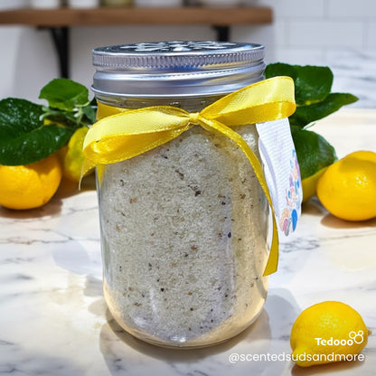 Refreshing Citrus Bath Soak – Invigorating Bath Salts for Relaxation - 12oz