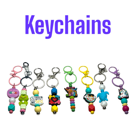 Unique Beaded Keychains – Handmade Gifts for Her or Him