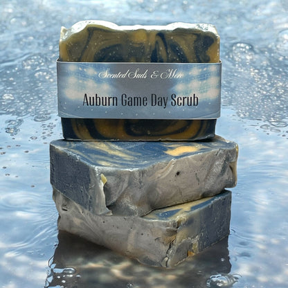 Auburn Game Day Scrub - Handmade Goat’s Milk Soap | War Eagle Skincare