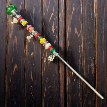 Acrylic Beaded Garden Stakes – Vibrant Garden Decorations