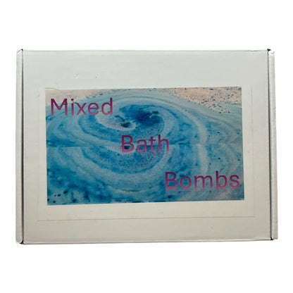 Mixed Bath Bombs - Assorted Scents for Relaxing Bath Experience