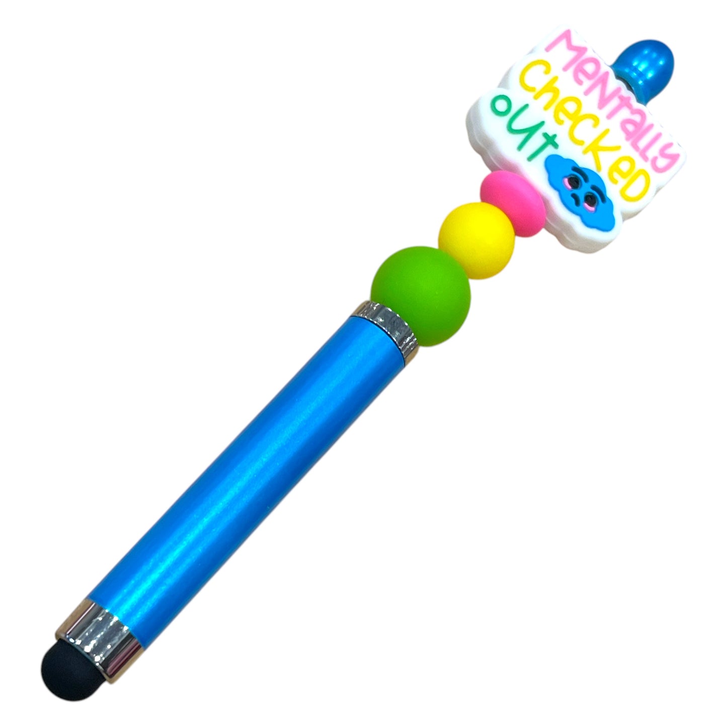 Sarcastic Beaded Stylus - Funny Handmade Stylus with Decorative Beads