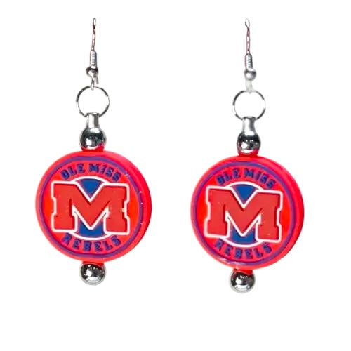 Ole Miss Earrings | Rebels Game Day Jewelry