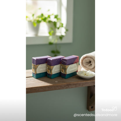 Vanilla Coconut Cold Process Soap - Handmade Soap with Sweet and Tropical Scent