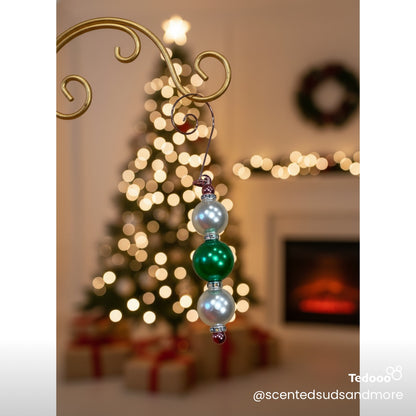 Beaded Ornament - Unique Holiday Decoration