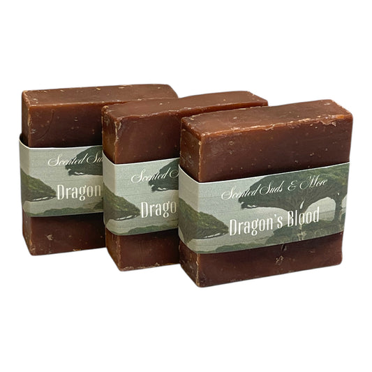 Handcrafted Artisan Soap – Luxurious, All-Natural Skin Care Bars - Dragon's Blood