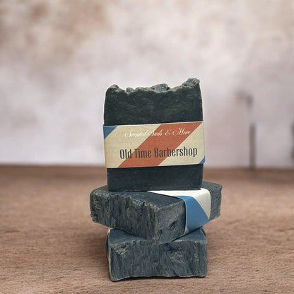 Old-Time Barbershop Soap - Handcrafted Soap with Classic Barber Shop Fragrance