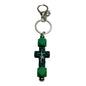 Beaded Religious Keychain - Faith-Inspired Keychain for Christians and Believers