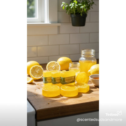 Luscious Lemon Honey Fusion – Handmade Soap with Bright & Sweet Citrus Bliss