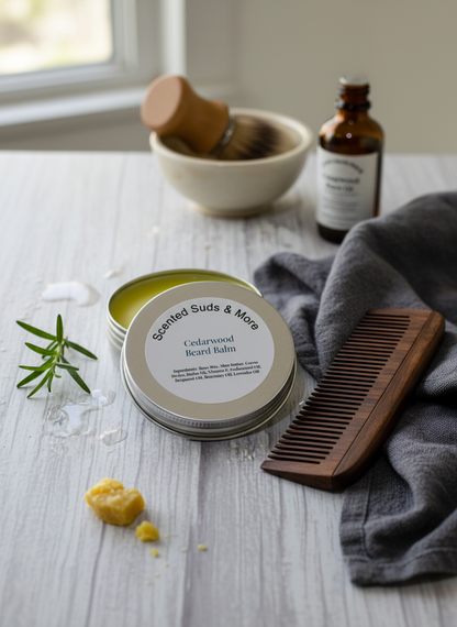 Handcrafted Beard Balm – Natural Grooming for Soft and Healthy Beards