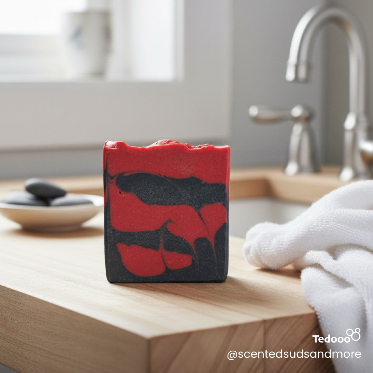 Volcano Island Scented Goat's Milk Soap - Nourishing & Tropical Freshness