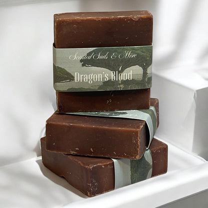 Handcrafted Artisan Soap – Luxurious, All-Natural Skin Care Bars - Dragon's Blood