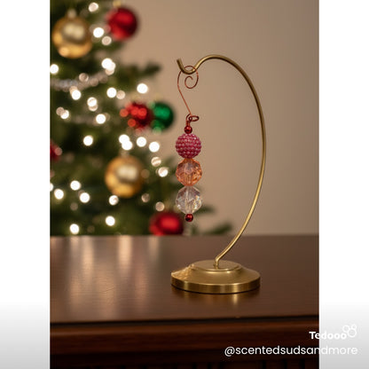 Beaded Ornament - Unique Holiday Decoration