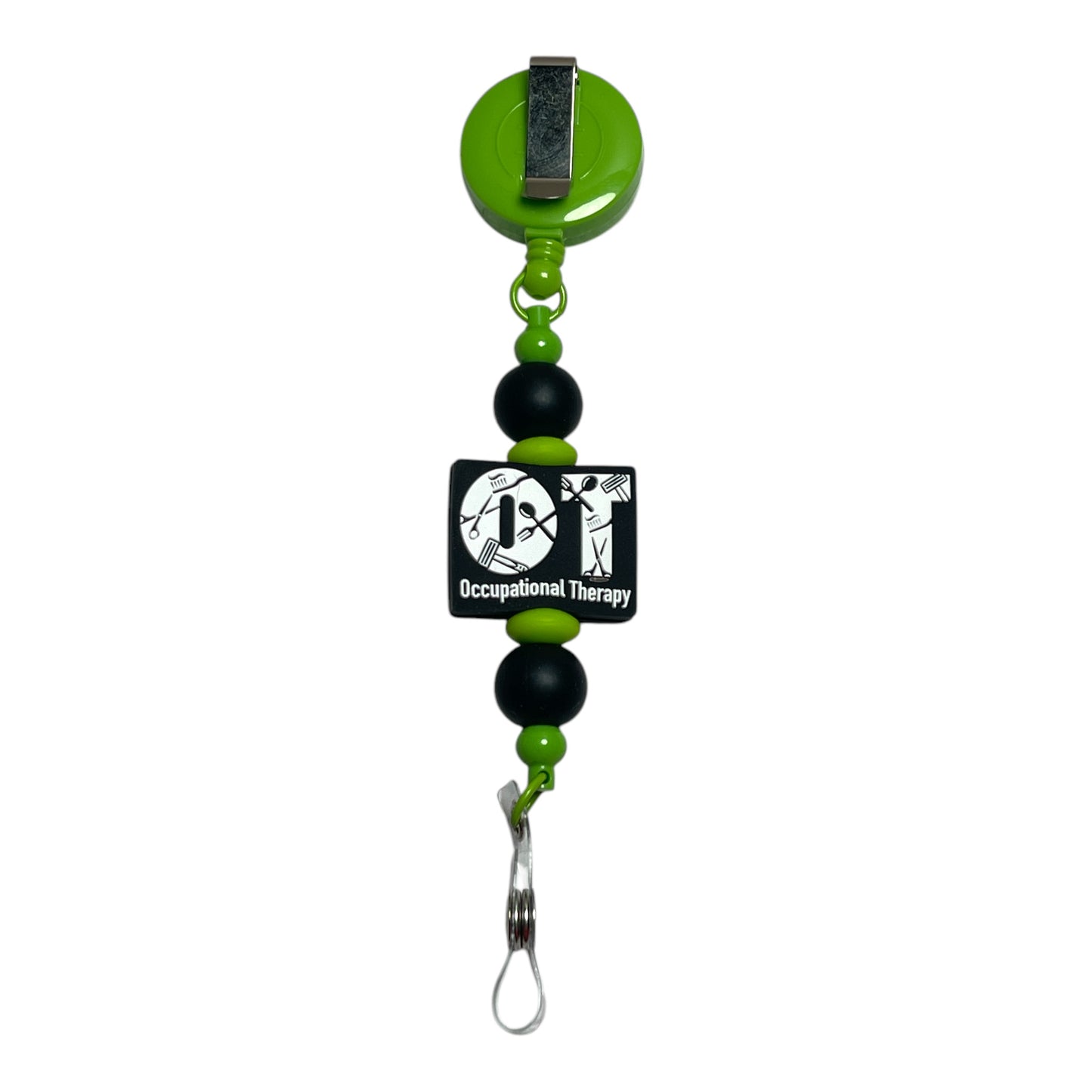 Retractable ID Badge Reel for Occupational Therapists | Cute OT Badge Holders