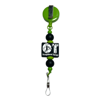 Retractable ID Badge Reel for Occupational Therapists | Cute OT Badge Holders