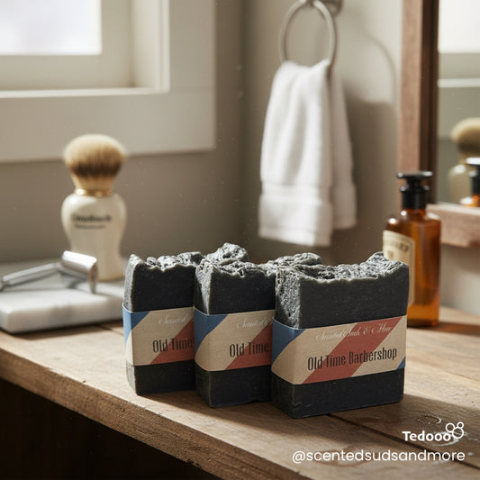 Old-Time Barbershop Soap - Handcrafted Soap with Classic Barber Shop Fragrance